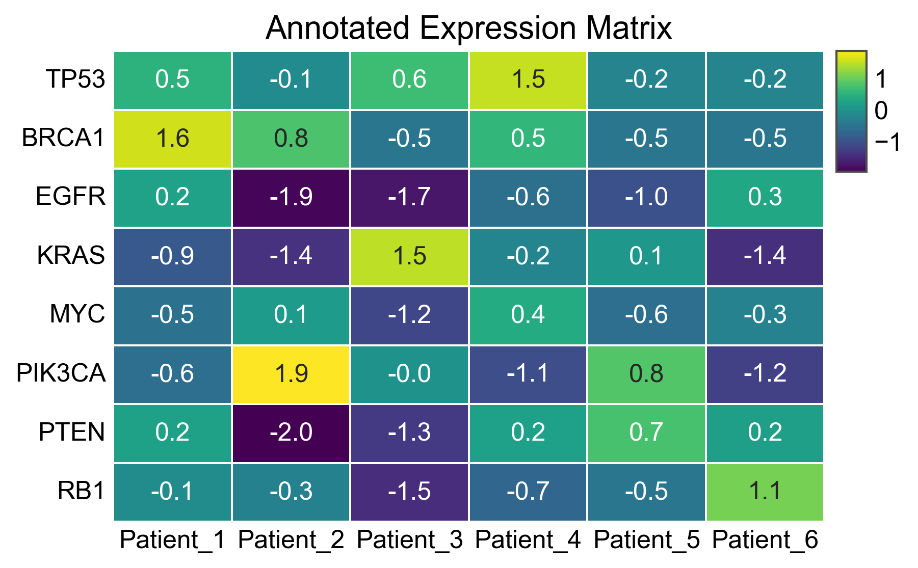 Annotated Expression Matrix
